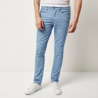 Light blue wash Sid skinny stretch jeans